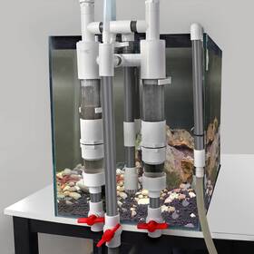 Hg141 Hygger Aquarium Fish Waste Collector Filter Accessory External Hanging