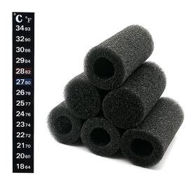 Iafvkai 190065908783 6 Pcs Pre-filter Sponge Aquarium Foam Roll Intake Filter Cover For Fis