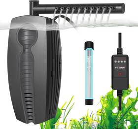 Ibay 726084721791 Fedour 165gph Aquarium Filter U-v 8w Adjustable Fish Tank Submersib