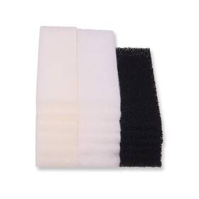 Ingviee 732376365123 Fluval U3 Replacement Filter Pads 6x Foam Carbon And Polyester 19.6cm X 6cm