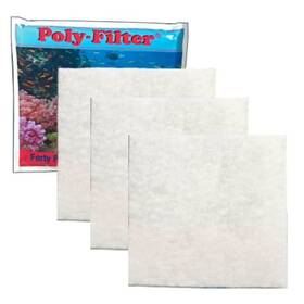 Inland Seas 681565299841 Poly-bio-marine Poly Filter Pad 12 X Three Pack Bundle 3 Items