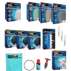Inland Seas 754684247878 Fluval 407 Canister Filter 3-month Replacement Media Plus And Annua