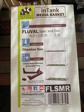 Intank 029882689325 Media Basket For Fluval Spec V 5 Evo 19l