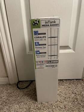 Cl29mr Intank Media Basket For Coralife Biocube 29 Excellent Condition