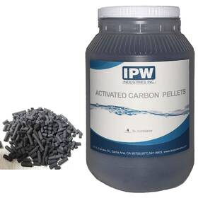 Ipw Industries Inc 365162739527 4 Lbs Bulk Activated Carbon Pellets For Aquarium Fish Tank Koi Reef Filter