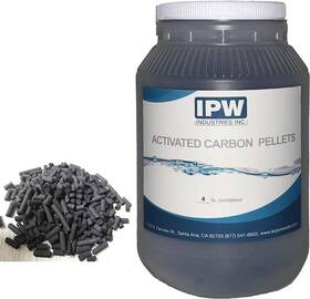 Ipw Industries Inc 705353349003 4 Lbs Bulk Activated Carbon Charcoal Pellets For Aquarium Fi