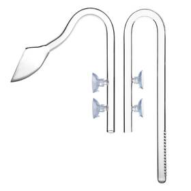 Jap13jv Jardli Glass Lily Pipe Inflow And Violet Outflow - Aquarium Planted Tank Aquascaping
