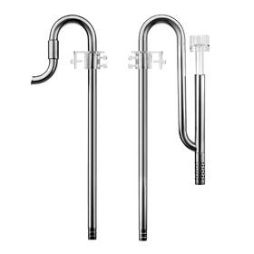 Japs17jk Jardli Metal Lily Pipe Surface Skimmer Steel Stainless Inflow Outflow For Aquarium P