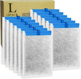 Wf-l-12 Jeekocaso 12 Pack Large Replacement Filter Cartridges Compatible With Tetra Whisper Bio-ba