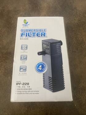 Ipf-228 Jeneca Submersible Filter #ipf-228 - New In Box