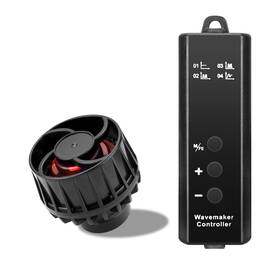 Wpo-4000 Jerepet 1050gph Aquarium Wave Maker With Controller Mini Dc12v 6w Powerhead Magn