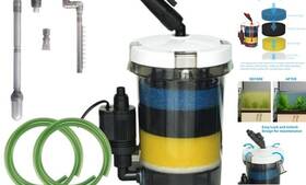 Ew-603b Jialu Shuizu 105gph Canister Filter External Aquarium Ultra-quiet Water Circulation