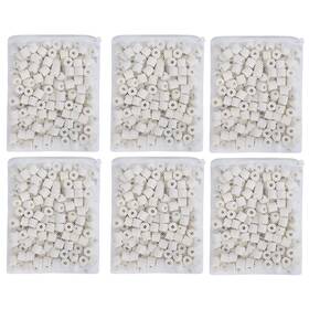 Jihaqua 755454523437 Aquarium Bio Ceramic Rings 6 Lbs Filter Media For Pond Fish Tank Canister