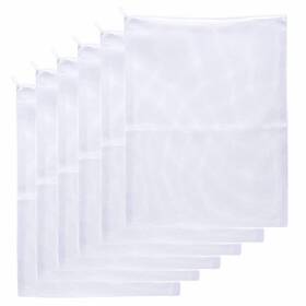 Jihaqua 755454523703 Aquarium Filter Bags Large - Reusable Fish Tank Media Mesh Bag