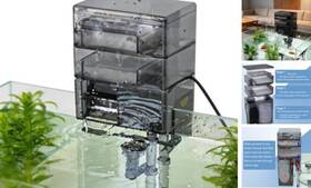 Xp007 Jinlijia External Hang-on-back Aquarium Filter Trickle Box Wet/dry Hob 10-20gal