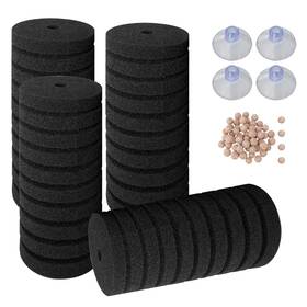 Ygthhm01 Jvnzam 4pcs Filter Sponges For Fish Tank Sponge Ultra Silent Impu