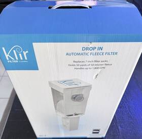 Cv-klir-di-7 Klir Di-7 Automatic Fleece Filter Internal 1800 Gph Drop-in Aquarium