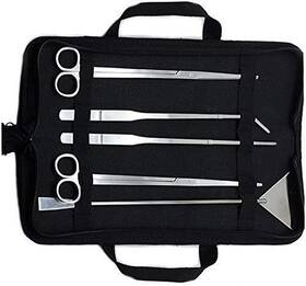 Knr Harmony 727196986559 Aquascaping Tools 5 In 1 Kit Aquarium Scissors Plant Curved And Straight