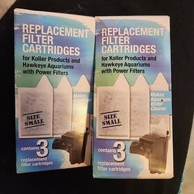Koller 001146085265 Products Xs 6 Filter Cartridges 2 Boxes Of 3 Ea Replacement Poly-fiber