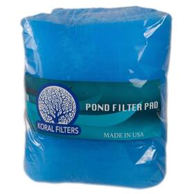 Koral Filters 798753149175 Original Koi Pond And Aquarium Filter Pad Media Roll - Blue Bon
