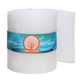 Koral Filters 798753149779 Premium Aquarium Filter Media Pad - Cut-to-fit Roll Fresh And Saltwater Safe