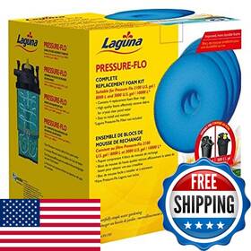 Laguna B015h2xske Pressure Flo Foam 4 Pack 27 Cm. Replacement Pond Filter Media