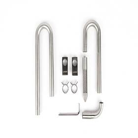 Landen B0brb6c31m 304 Stainless Steel Lily Pipes Clamps For Rimless Glass Aquarium Inflow