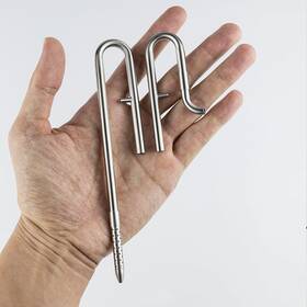 Slp06-io Landen 304 Stainless Steel Lily Pipes Set For Rimless Aquarium Inflow And Outflowttt