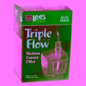 Lees 010838134105 Triple Flow Corner Filter Medium - 3.5 Inch L X W 5.5