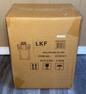 Lfk Outside Filter Xf0007 New Lkf Aquarium Fish Tank Canister Hw Series