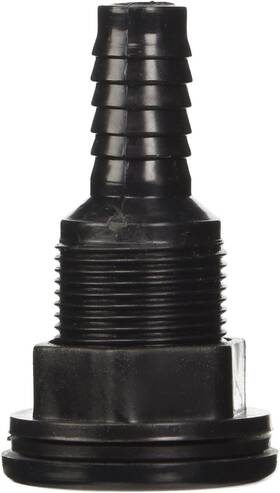 Lifegard Aquatics 840212302659 1/2-inch Slip Bulkhead Fit Kit With Insert