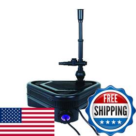 Lifegard Aquatics B00iekug8e All-in-one Pond Filter System Quiet One Single Capacity For