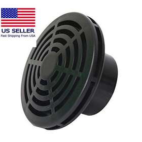 R441012 Lifegard Aquatics Low Profile Strainer For Fish 1 Inch Pack Of Black