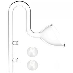 Sb001 Lonmercaite Aquatic Glass Lily Pipe Protein Skimmer Inflow And Outflow For Mini Nano Tank