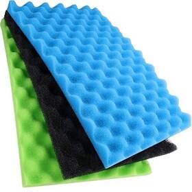 Ltwhome 700987901917 Fish Pond Foam Filter Sponge Set 17 Inch X 11 Media Pack Of 1