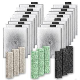Lxiyu 647379063344 16 9 Pack Large Replacement Filter Cartridges Compatible With Quietflow Pow