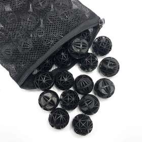 M-bay 689791570772 200pcs 1-inch Aquarium Bio Balls Filter Media Fish Tank