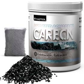 Magtool 689323444953 1000ml Activated Carbon Premium Coconut Charcoal Spec. Designed For Fish Tank