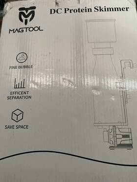 Reef-80in Magtool Nano Dc Pinwheel Pump Protein Skimmers In-tank Or Hang New Open Box