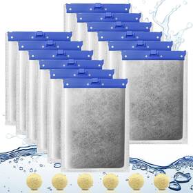 Glx001 Maigado Assembled 12pcs Fish Tank Filter Cartridges For Tetra Whisper Bio-bag
