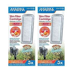 Marina 054424728403 Slim Filter Zeolite Plus Ceramic Cartridge - 6-pack