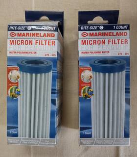 275-375 Marineland 047431782549 Lot 2 Micron Filter For Penguin Emperor Pro Rite Size C #5418