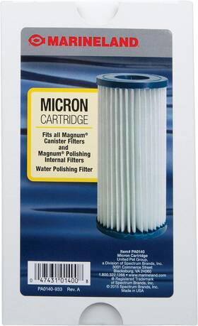 Marineland 313057228267 Micron Cartridge Fits Magnum Canister And Polishing Internal Filters
