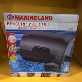 Aq-78179 Marineland Penguin Pro 175 - Aquarium Power Filter Fish Tank New