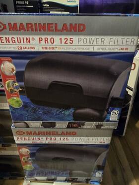 Eq3138 Marineland Penguin Pro 125 Power Filter 20 Gal. Aquarium Gph