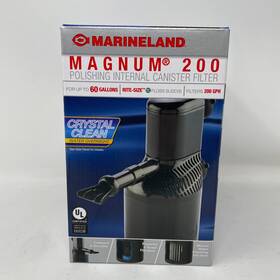 P5142034 Marineland New Magnum 200 Polishing Interal Canister Filter
