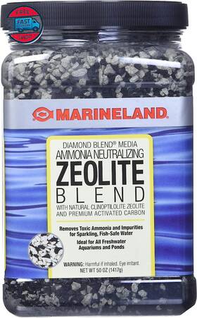 Pa0392 Marineland Diamond Blend 50 Ounces Ammonia-neutralizing Zeolite And Carbon Aqu