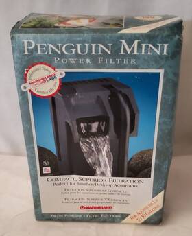 Pf0099 Marineland Penguin Mini Power Filter For Up To 10 Gallon Tanks 100 Gph