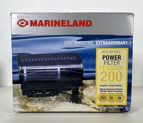 Pf0200b Marineland Penguin 200 Bio-wheel Power Filter Multistage Aquarium Open Box