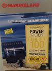 Marineland Power Filter Penguin 100 Complete 3 Stage Filtration For Up To 20 Gal 047431503601
